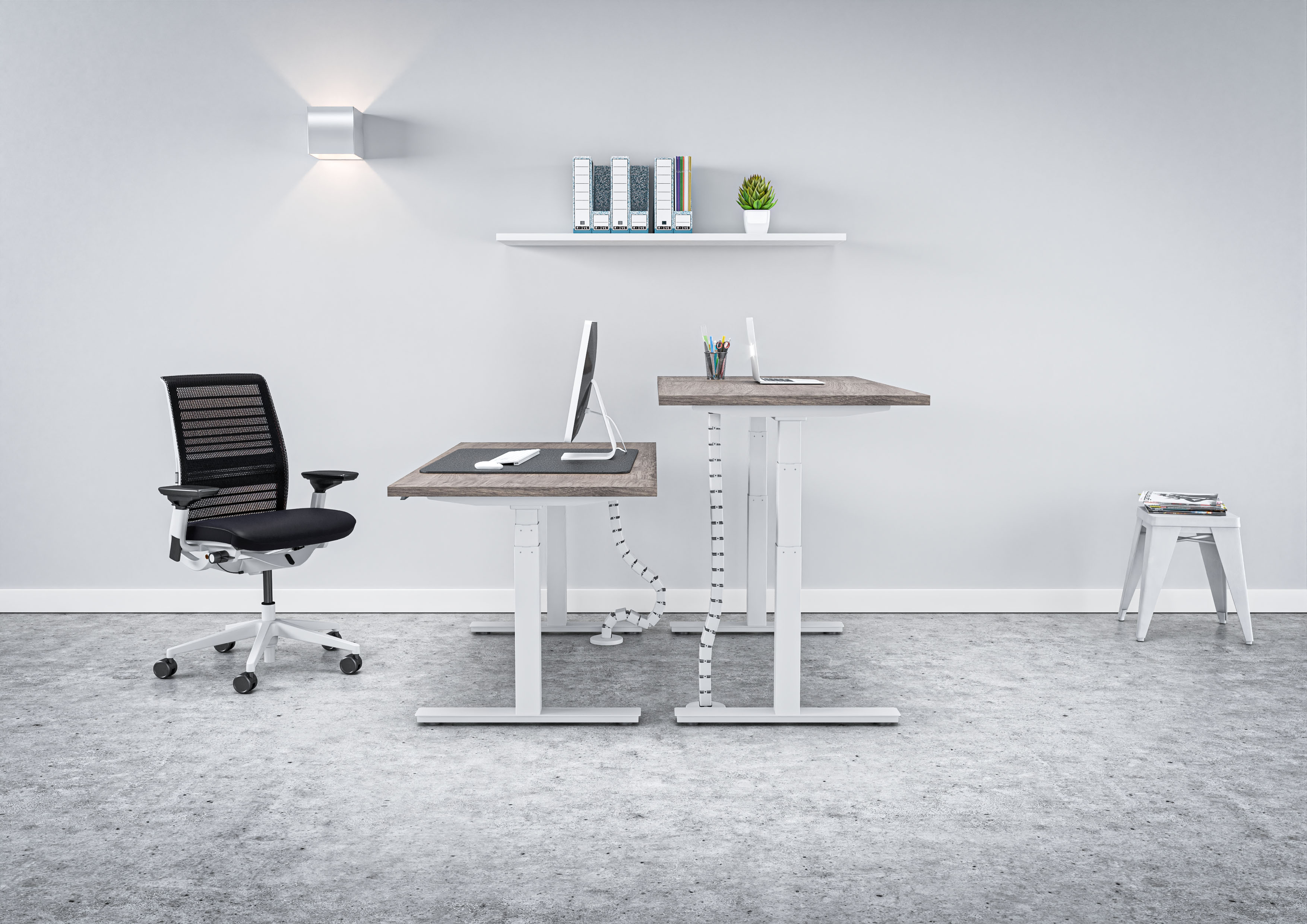 Office environment 3 AK2YJRT-ZF3 White-1